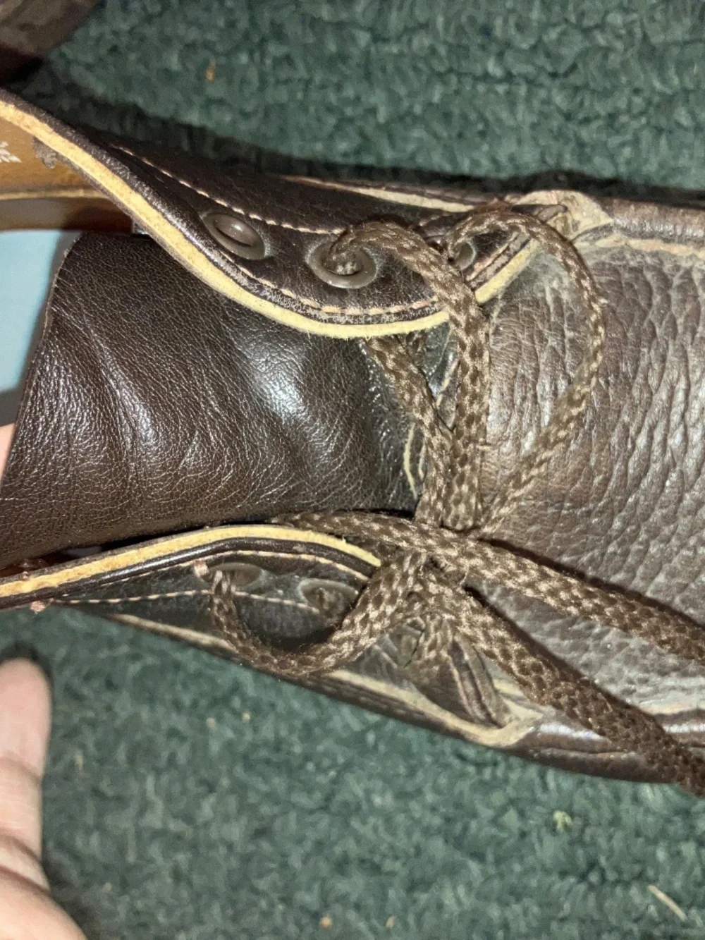 Lot Of (2) WC Russell Moccasin Co boots 9.5 D Berlin Wisconsin USA W C